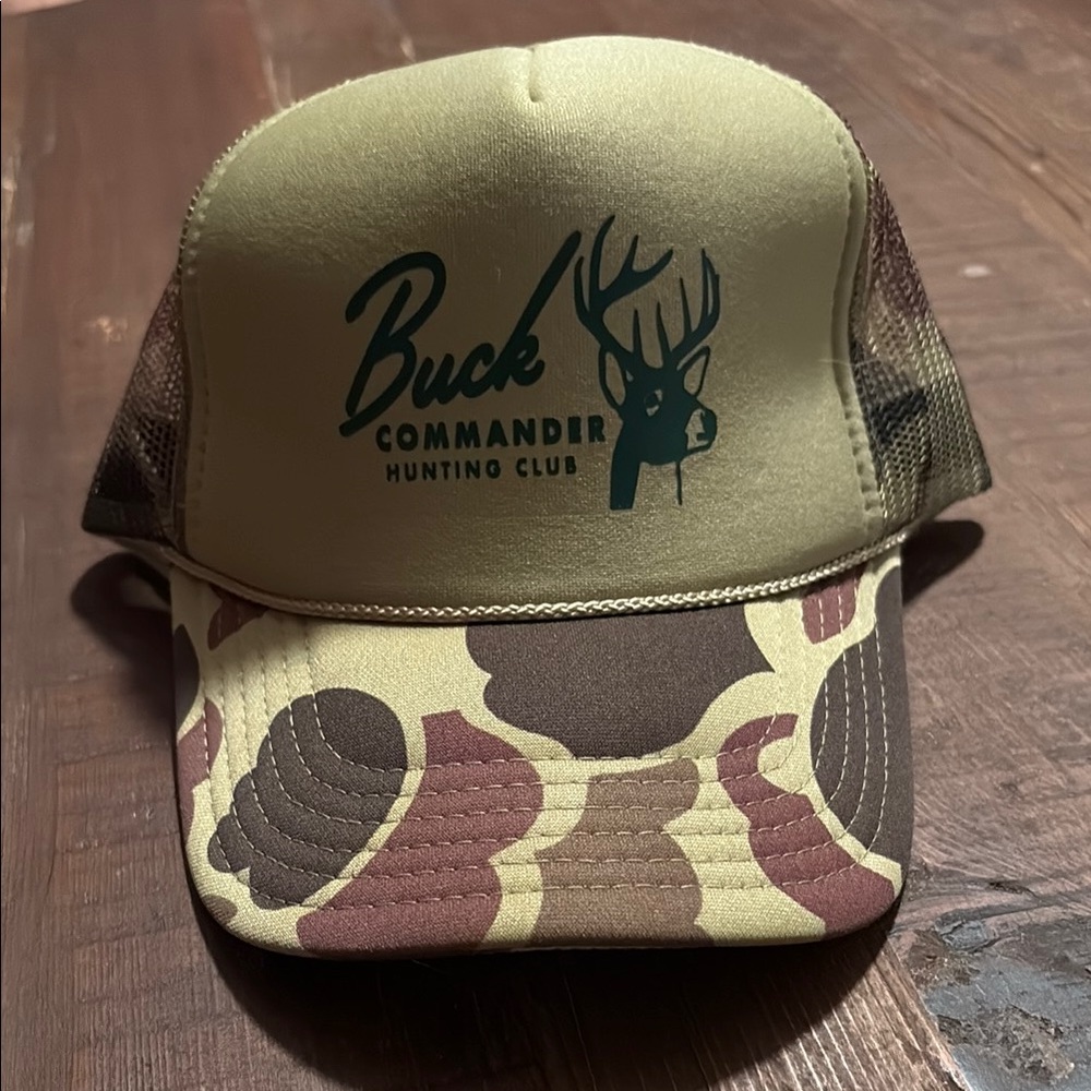 OTTO Green and Brown Tactical Snapback Hat